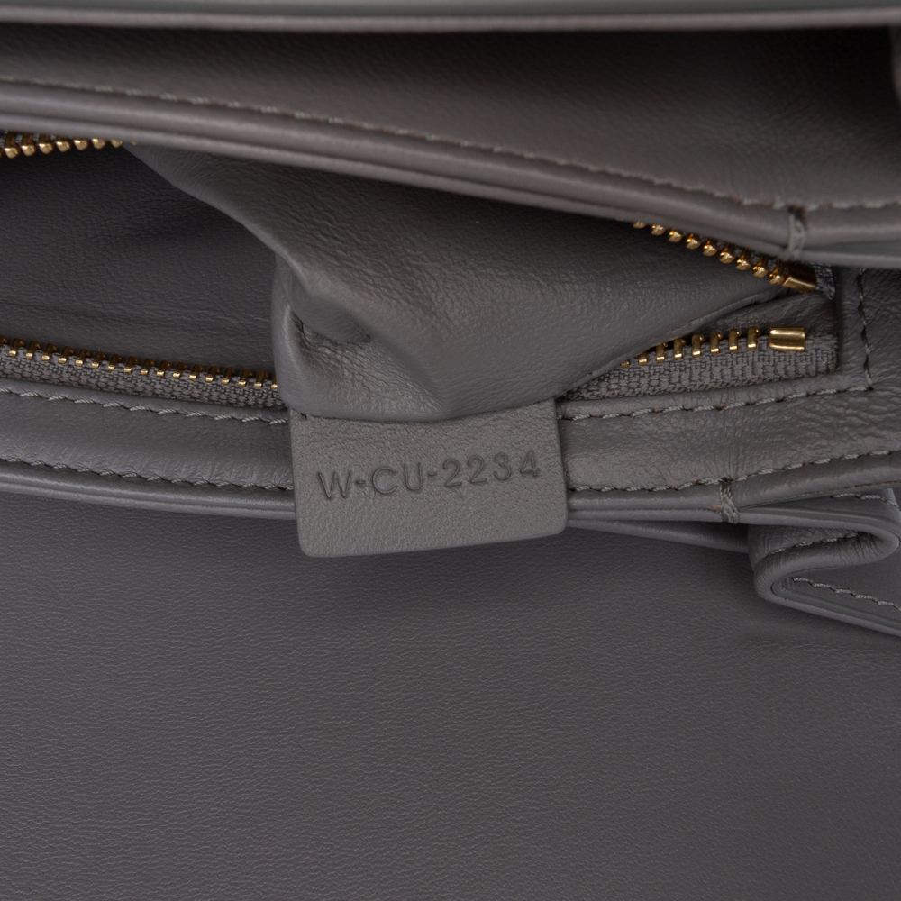 Pre-Loved Celine Classique Shiny Calfskin Triomphe Crossbody - Picture 6 of 11